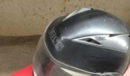 吃瓜鬼火白色头盔